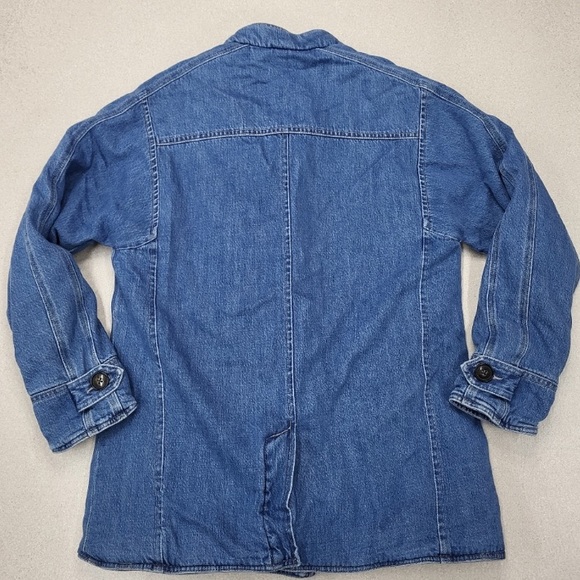 FRAME DENIM DBL BREASTED DENIM BUTTON DOWN COAT;in “HOMESIDE BUTTON DOWN - Picture 3 of 5